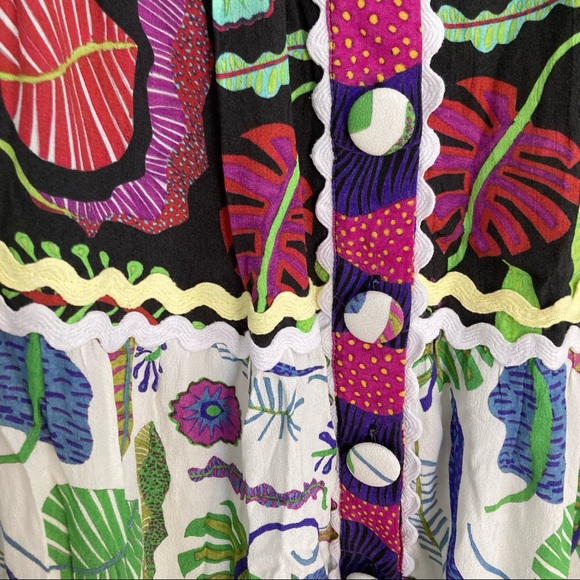 Celia B Mixed Print Skirt - Picture 4 of 9